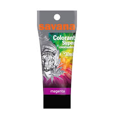 Colorant manual pentru vopsea lavabilă Savana, T13 magenta, 30 ml