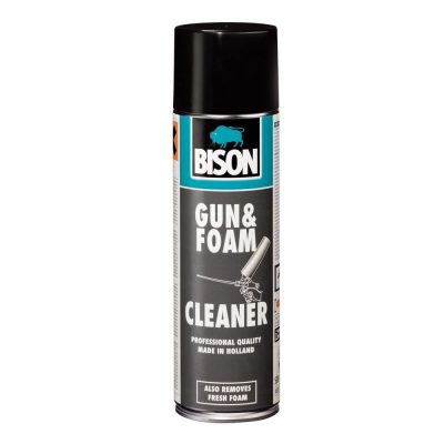 Spray pentru curăţarea spumei, Bison Gun&Foam Cleaner, 500 ml