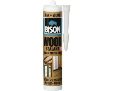 Mastic pentru lemn Bison Wood Sealant, stejar, 300 ml