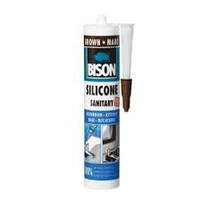 Silicon Sanitar Bison, maro, 280 ml