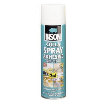 Spray adeziv pulverizabil Bison, 500 ml