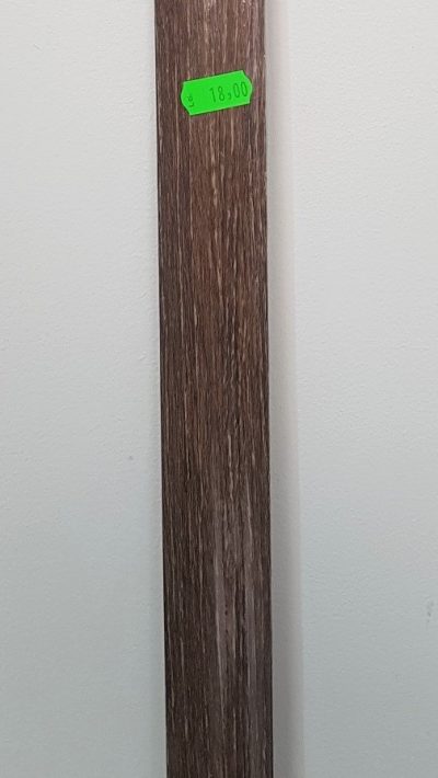 Trecere Lineco din aluminiu folio, suruburi ascunse, stejar cafeniu, 39 mm x, 2.7 m