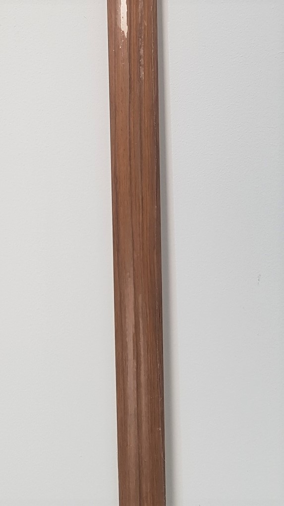 Trecere Lineco din aluminiu folio, suruburi ascunse, stejar auriu, 39 mm x, 2.7 m