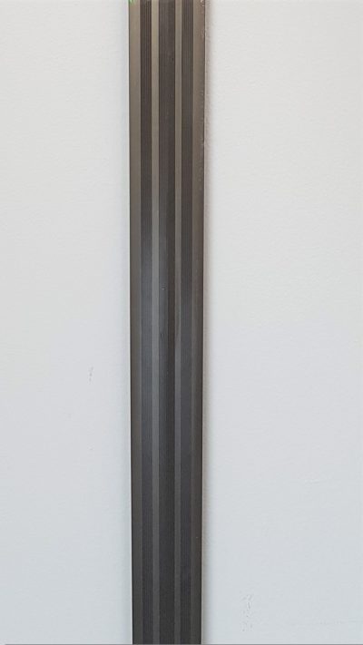 Trecere de pardoseala neperforata, bronz lucios, 40 mm latime x 2.7 m lungime