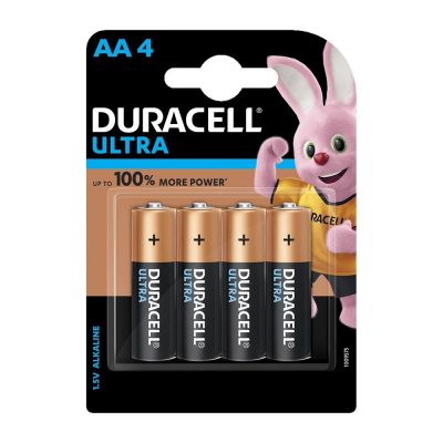 Baterie Duracell Ultra, AAAK4, set 4 buc