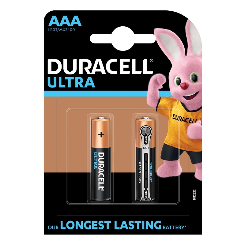 Baterie Duracell Ultra AAAK2, set 2 buc