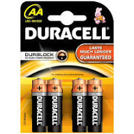 Baterie Duracell Basic Aak4, set 4 buc