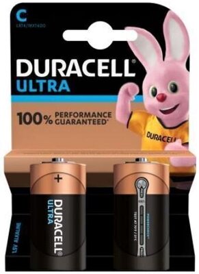 Baterie Duracell Ultra C, set 2 buc