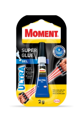 Adeziv Moment Super Glue Ultra Gel, 2 g