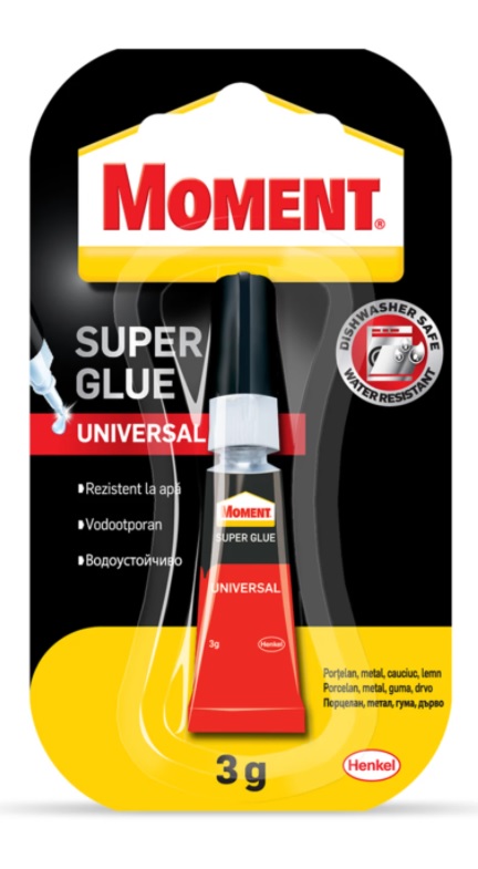 Super Glue universal, Moment, 3 g