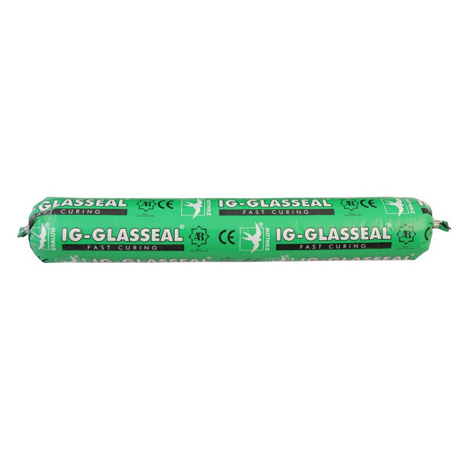 Silicon neutral IG-Glasseal Den Braven, negru, 600 ml