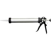 Pistol pentru silicon Proline, 370 mm, tub dozator, maner aluminiu