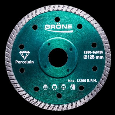 Disc diamantat Gröne, 125 x 1.5 x 22.2 mm