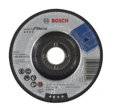 Disc slefuire, cu degajare, Bosch Expert for Metal, 125 x 6 mm