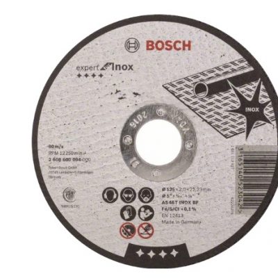 Disc debitare inox Bosch Expert for Inox, 125 x 2 x 2.23 mm