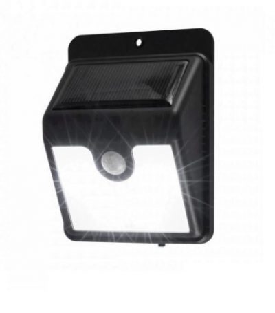 Reflector LED cu panou solar, cu senzor de miscare Home FLP 1 Solar, 4 leduri