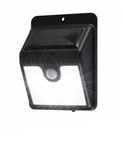 Reflector LED cu panou solar, cu senzor de miscare Home FLP 1 Solar, 4 leduri
