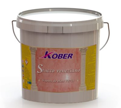 Stucco Veneziano – vopsea de efect, Kober, 1 L