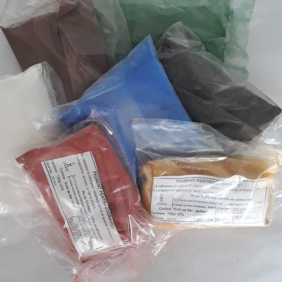 Pigment pentru zugraveli – oxid de fier galben, 100 g