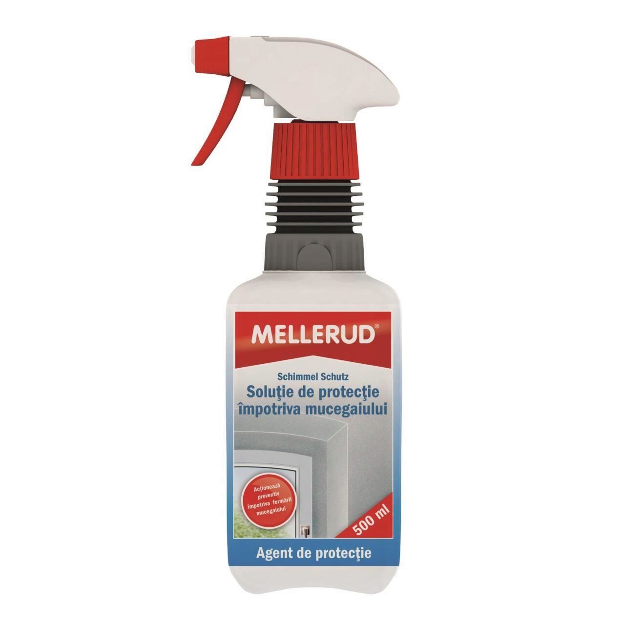 Soluție de protecție împotriva mucegaiului Mellerud, 0.5 L
