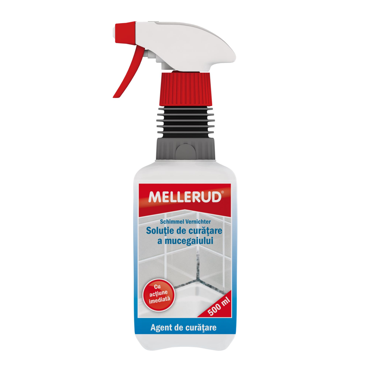 Soluție de curățare a mucegaiului Mellerud, 0.5 L