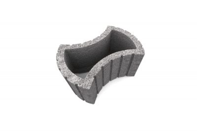 Jardiniera J4 Elis Pavaje, gri ciment, 620 x 430 mm (Lxl)