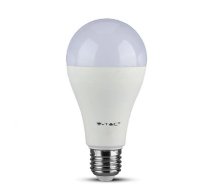 Bec LED V-TAC 17W A65 E27, lumina rece