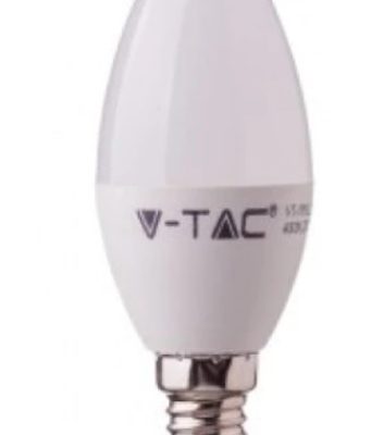 Bec LED V-TAC-268 SAMSUNG, E14, lumina calda