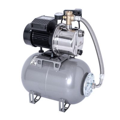 Hidrofor cu pompa autoamorsanta Wasserkonig IS506225, inox, putere 900 W, inaltime refulare 50 m, debit 3720 l/h, vas de expansiune 24 litri