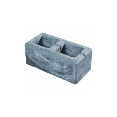 Element gard, Preblock, beton, grafit, 400 x 200 x 160 mm