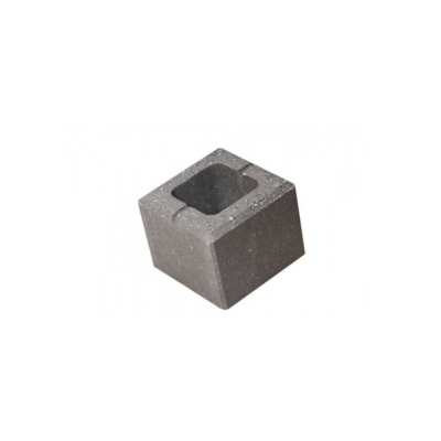 Element gard Elis Pavaje, Urbana, 20 x 20 x 16 cm, gri inchis