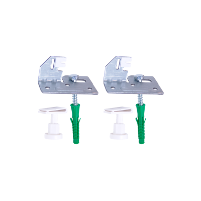 Suport calorifer din otel, set 2 bucati, EvoSanitary